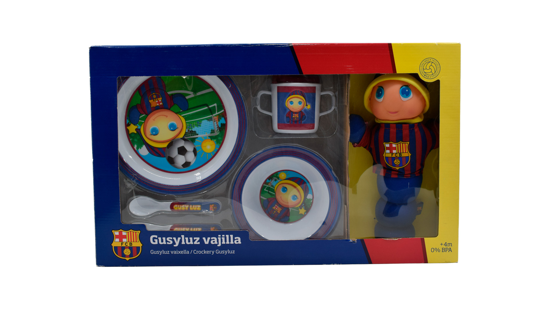 Vajilla y Gusyluz FC Barcelona