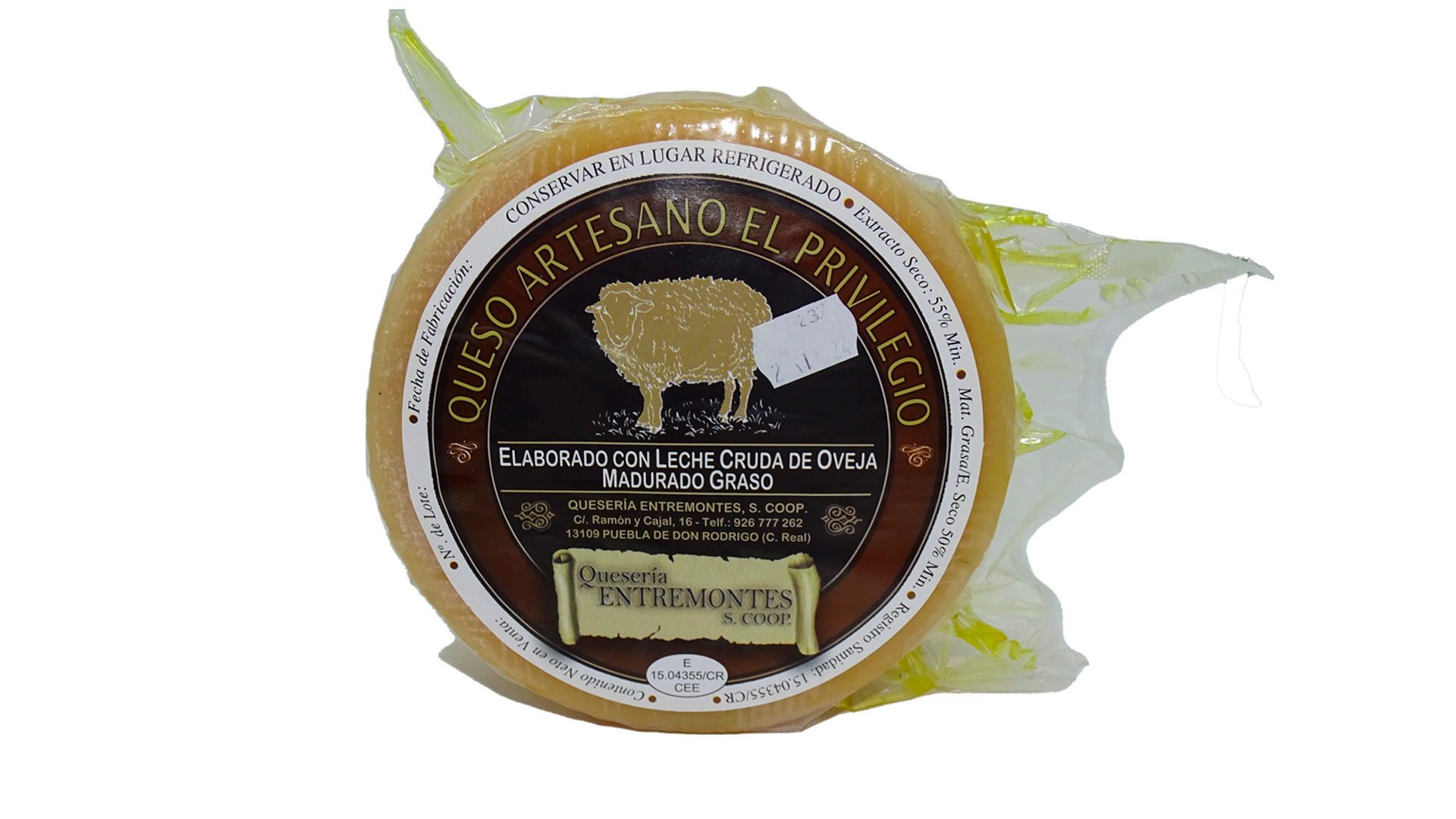 Queso curado de oveja