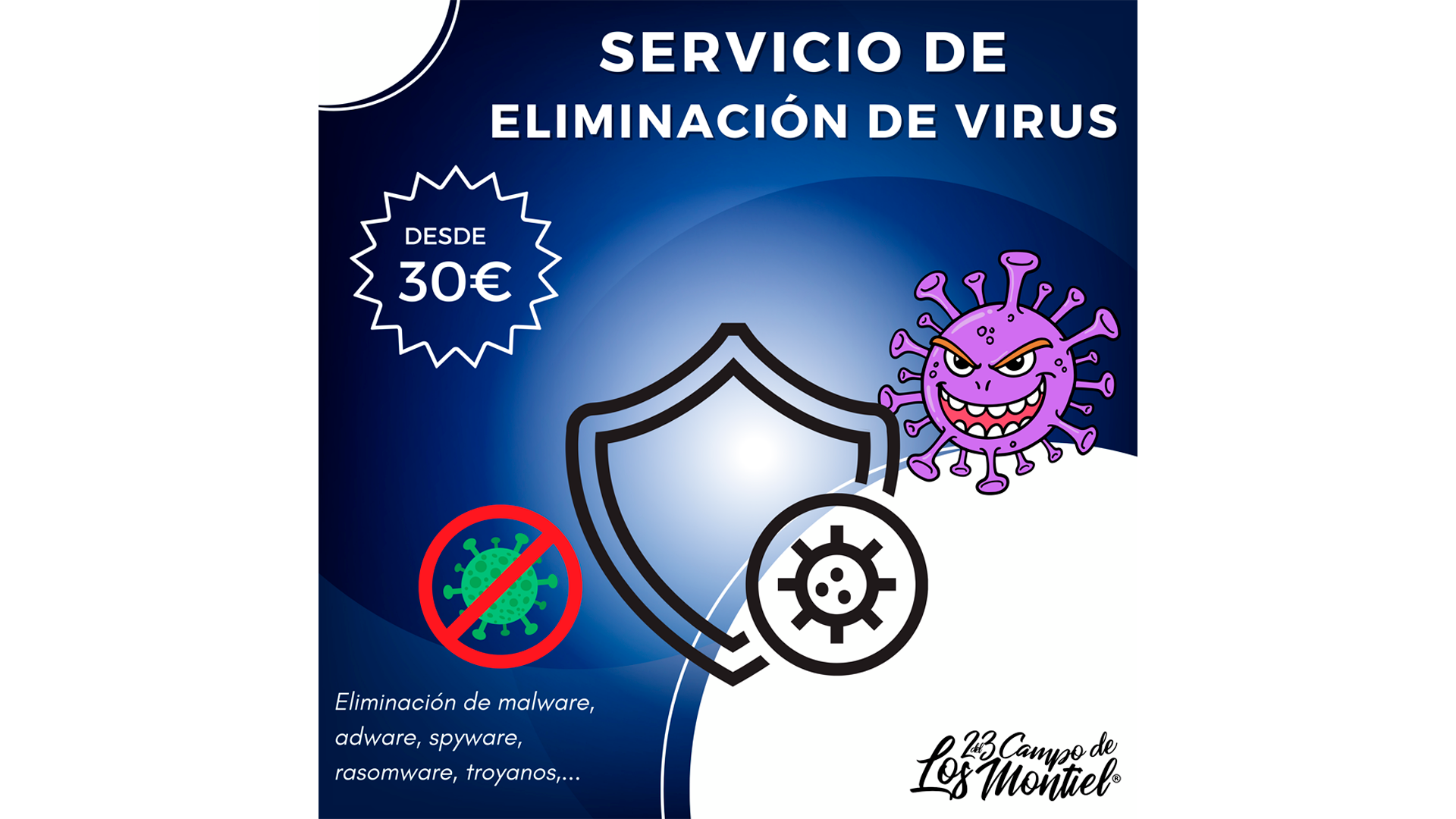 Eliminación de virus