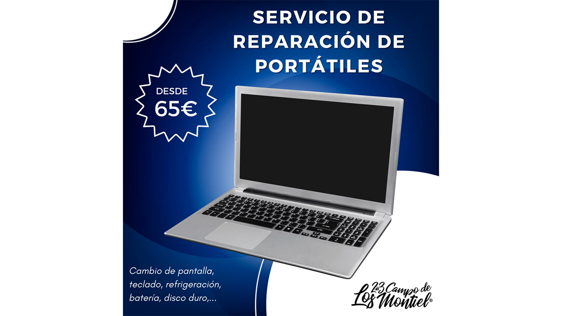 Reparación de portátiles