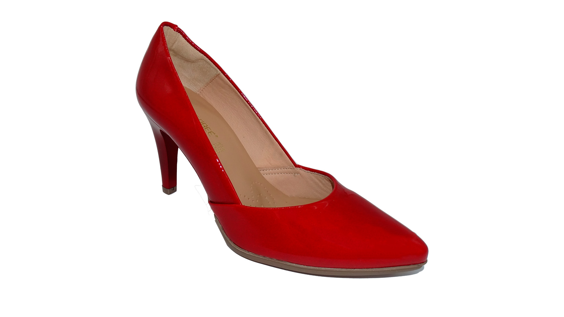 Tacones discount rojos charol