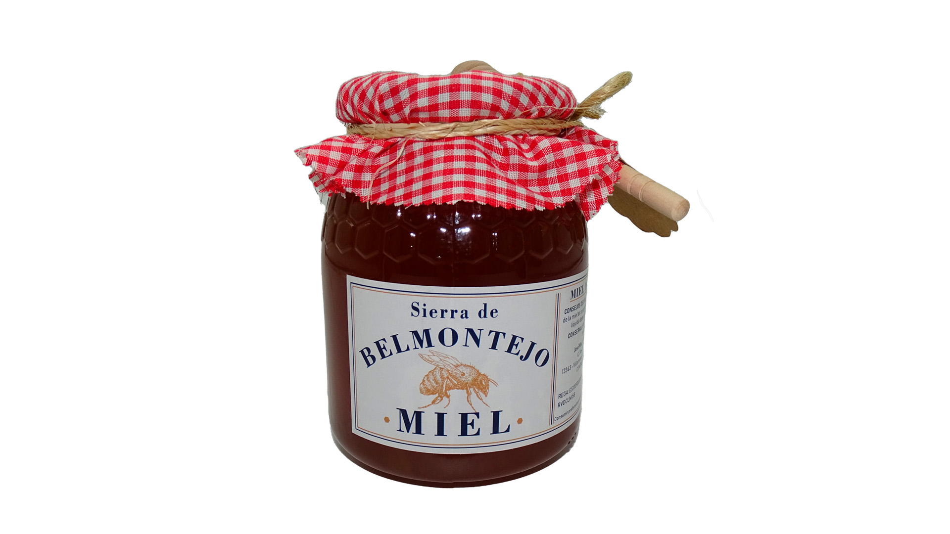 Miel Sierra de Belmontejo 1Kg | Tarro decorado