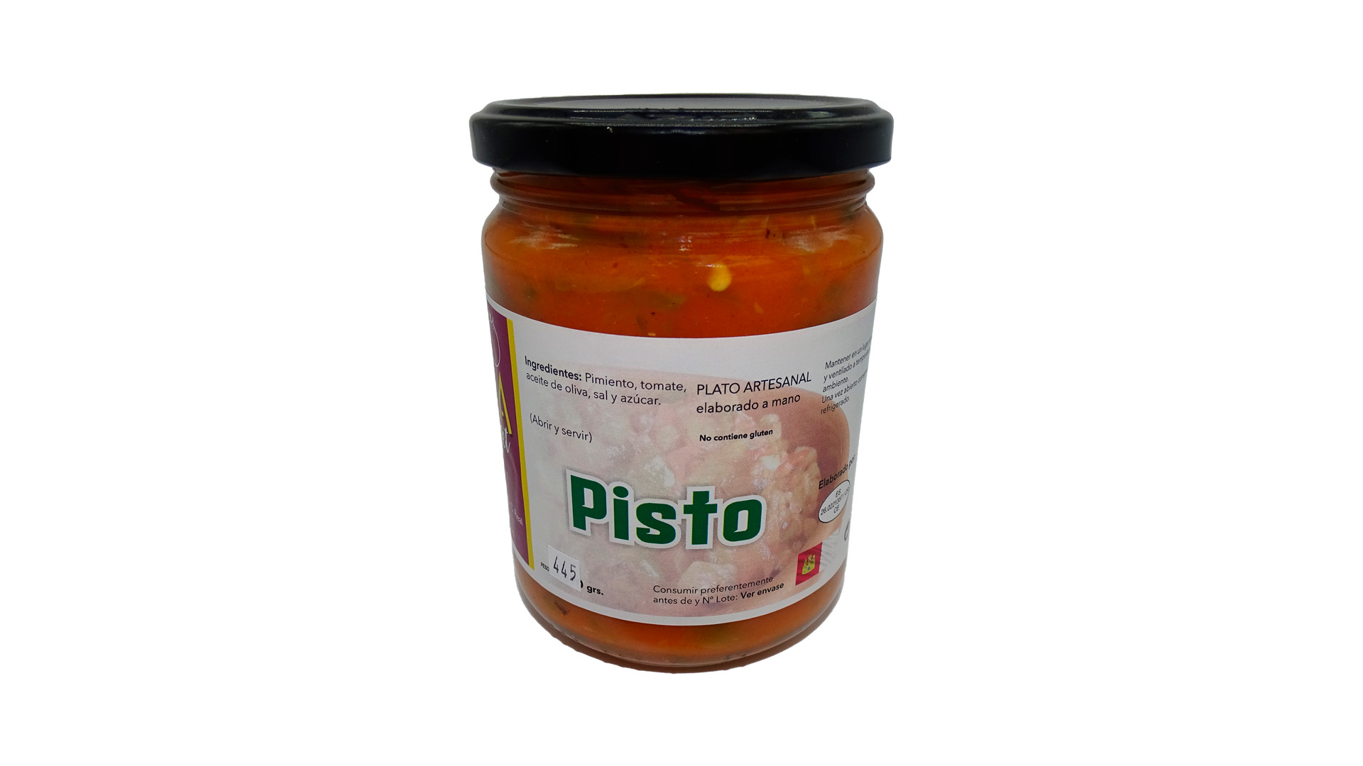 Pisto manchego en conserva