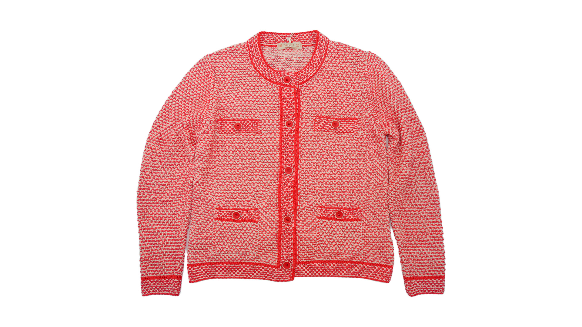 Chaqueta Channel coral